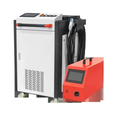 4 em 1 máquina portátil da soldadura do laser da fibra da remoção 3000W da oxidação do corte da limpeza