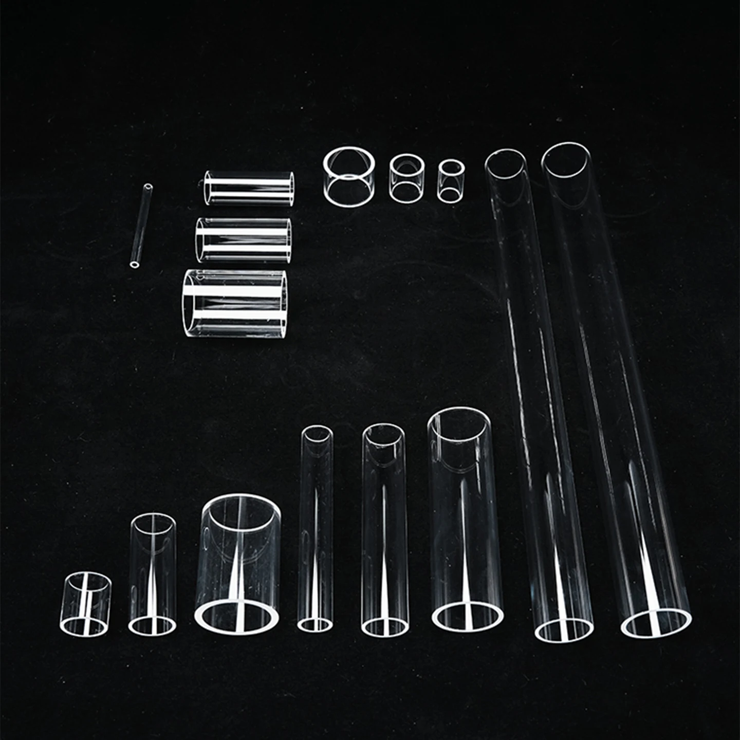 1pcs Custom high-temperature resistant quartz glass tube transparent quartz tube tube furnace glass tube can be customized - Image 5