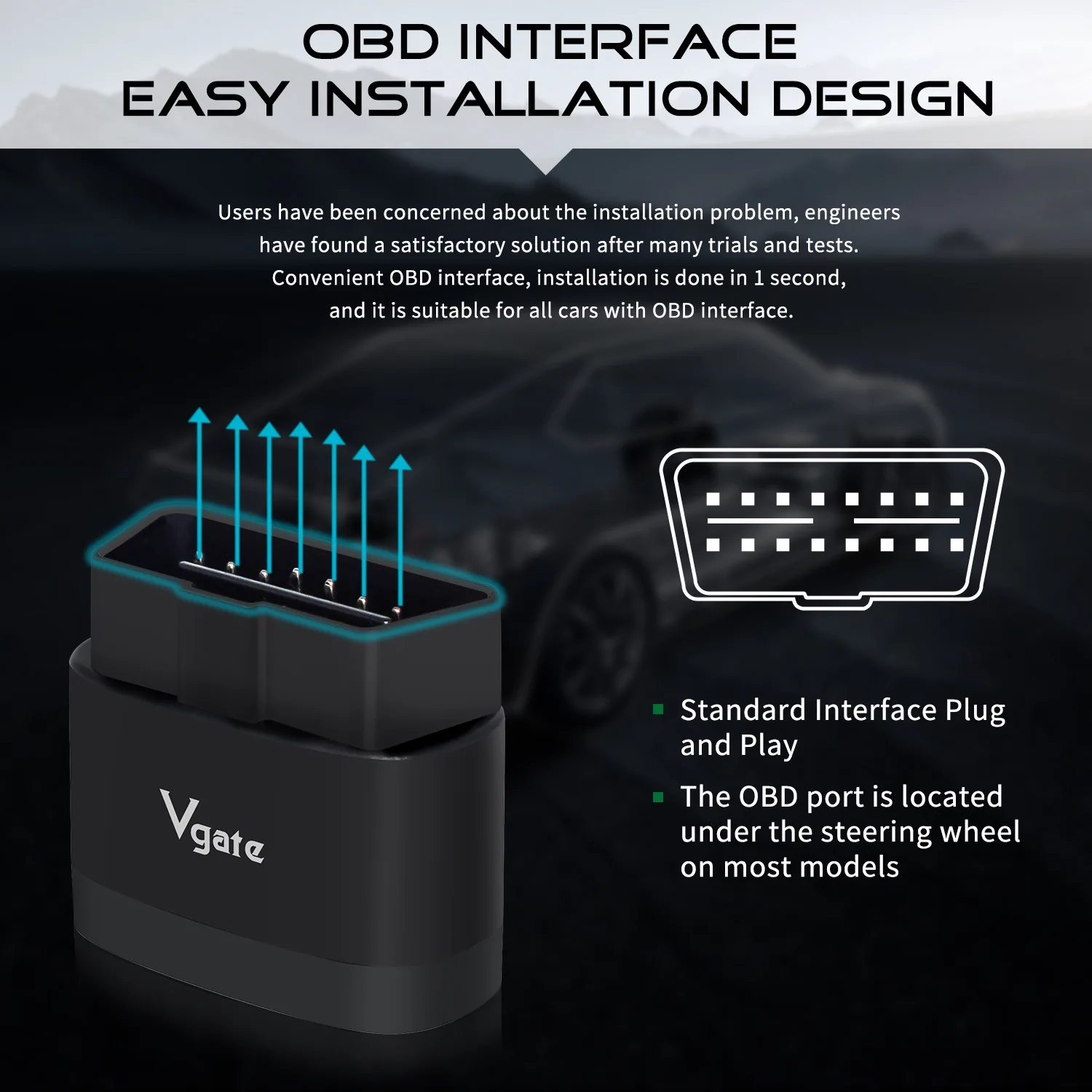 Nova vgate icar pro 2s elm327 bluetooth 5.2 para android/ios/pc obd2 ferramenta de diagnóstico do carro elm 327 atualizado obd 2 v2.3 scanner automático - Image 3
