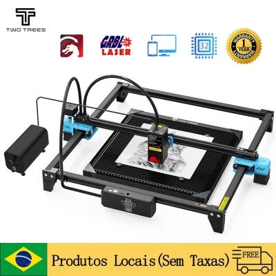 Twotrees 130w cnc máquina de gravação a laser TTS-20 pro app controle wifi 418x418mm gravador a laser metal madeira corte couro