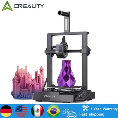 ​ Creality Ender 3 V3 KE Impressora 3D com 250 mm/s Impressão de alta velocidade CR Touch Auto Nivelamento Sprite Extrusora direta Fil de carga automática