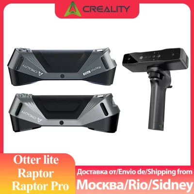 Creality Raptor Pro CR-Scan Raptor CR-Scan Otter Lite Scanners 3D Linha Laser Azul/NIR Alta Precisão 24Bit Full-Colo Scanning