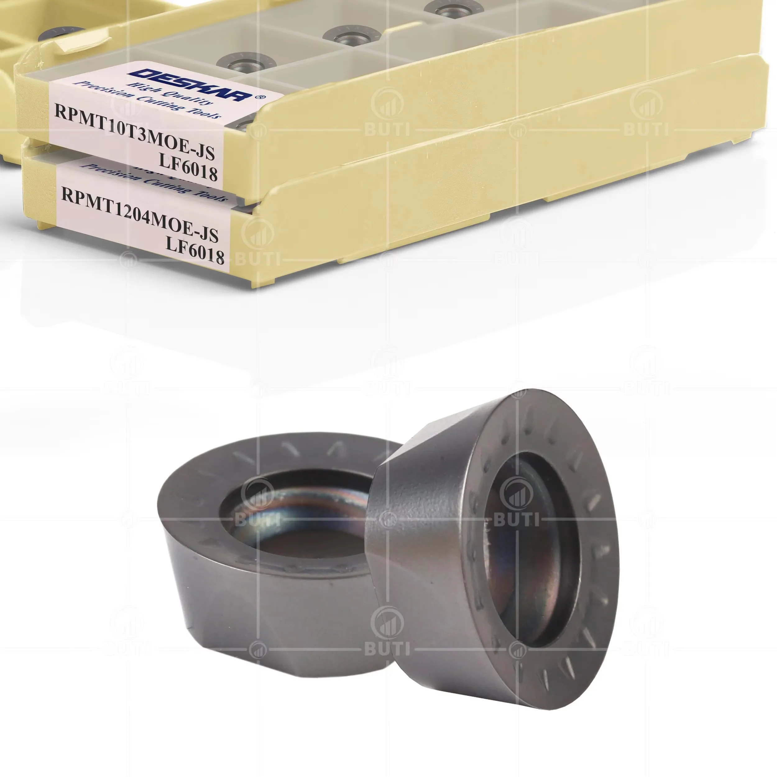 Deskar 100% original rpmt08t2 rpmt10t3 RPMT1204MOE-JS lf6018 ferramenta de torno cnc de alta qualidade inserção de carboneto peças de ferramentas de corte de torno - Image 3