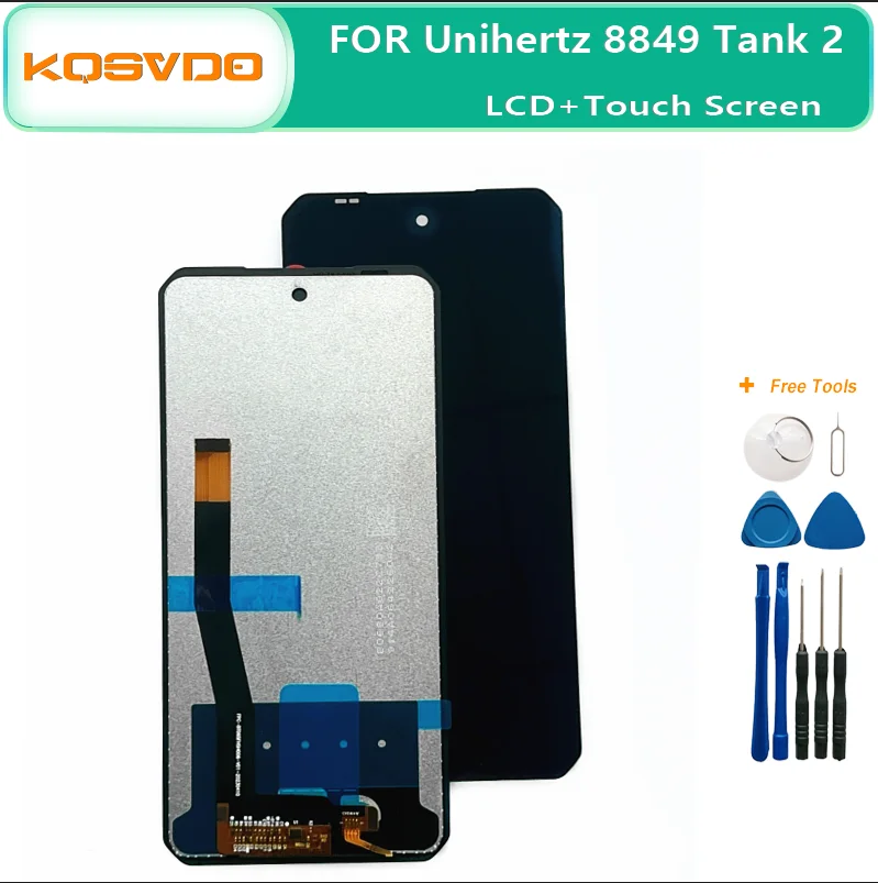 100% Original Tank For Unihertz Tank 2 PRO LCD Display Touch Screen DigitizerFor Unihertz Tank 3 Tank 3 Pro Assembly Replacement