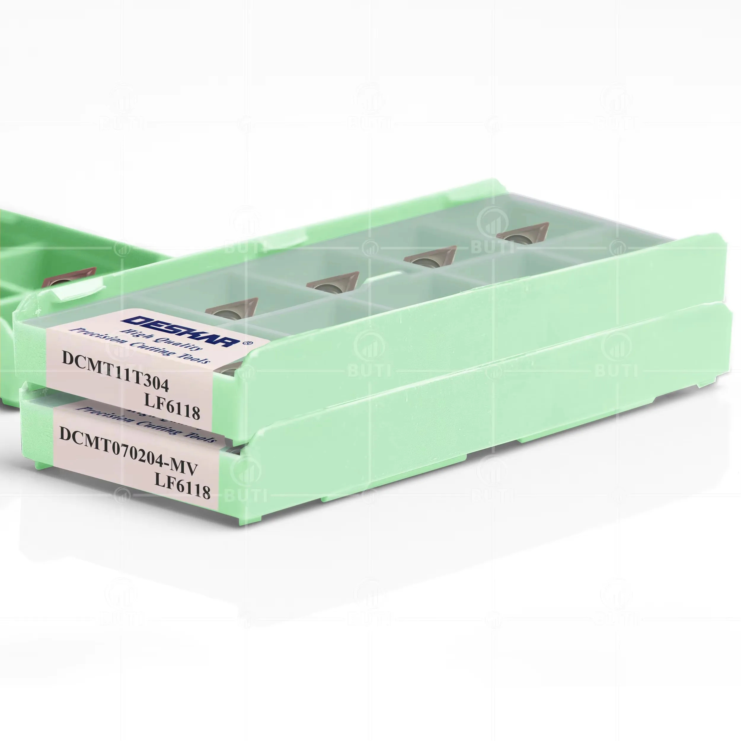 DCMT 070208 -MV DCMT11T304 LF6118 DESKAR 100% lâmina de giro original ferramenta de torneamento interno de carboneto para processamento de aço inoxidável - Image 4