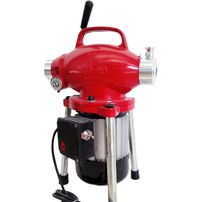 220V Electric Pipe Dredging Sewer Tools for unclogging pipes Professional Clear Toilet Blockage Drain Cleaning Machine - Image 4