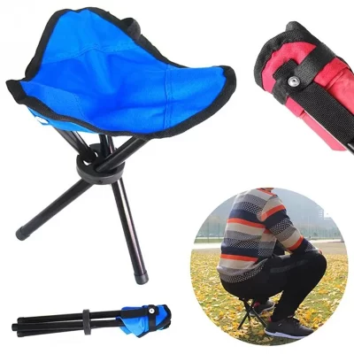 Cadeiras de praia ao ar livre multi função portátil dobrável fezes triângulo leve ultraleve acampamento pesca cadeira slacker