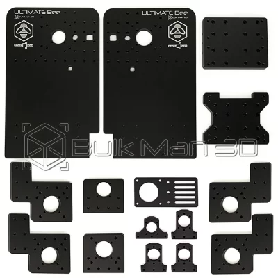 Bulk-Man 3D Ultimate Bee CNC Router Plate Sets 10mm Thickness 15pcs 6061-T5 Aluminum Plate for Ultimate Bee CNC Mechanical Build