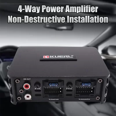 Class AB 4*60W Car Power Amplifier Non-Destructive Installation DSP Car Audio Speaker For Android Large Screen Dedicated Amp