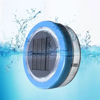 Luzes LED de piscina para jardim, impermeável, duradoura, luz ao ar livre, flutuante e brilho, IP68