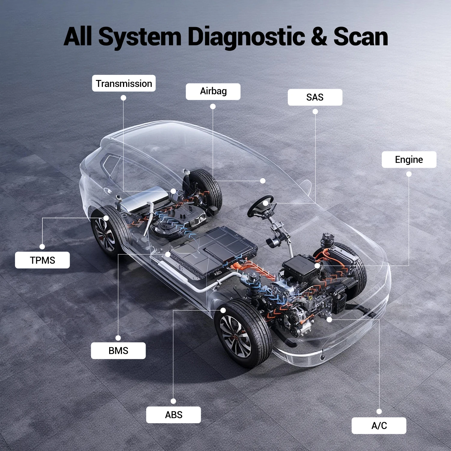 2026 VDIAGTOOL D200 Bluetooth OBD2 Scanner Atualização gratuita para todos os sistemas de diagnóstico de carro 23 Reinicialização J2534 FCA OBD2 Leitor de código - Image 3