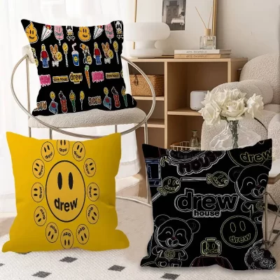 Justin Bieber D-Drews Houses Pillow Gift Home Office Decoration Pillow Bedroom Sofa Car Cushion CoverPillow Case