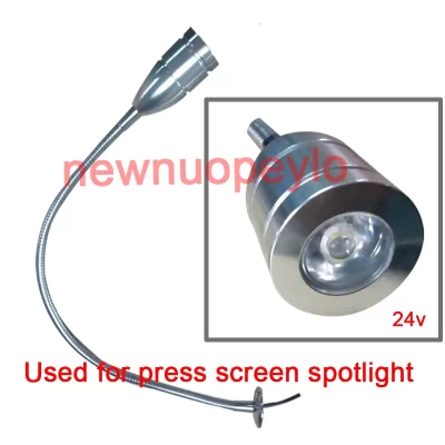Acf cof peças de máquina tab imprensa tela máquina spotlight led lâmpada máquina reparo tela especial holofotes 24v