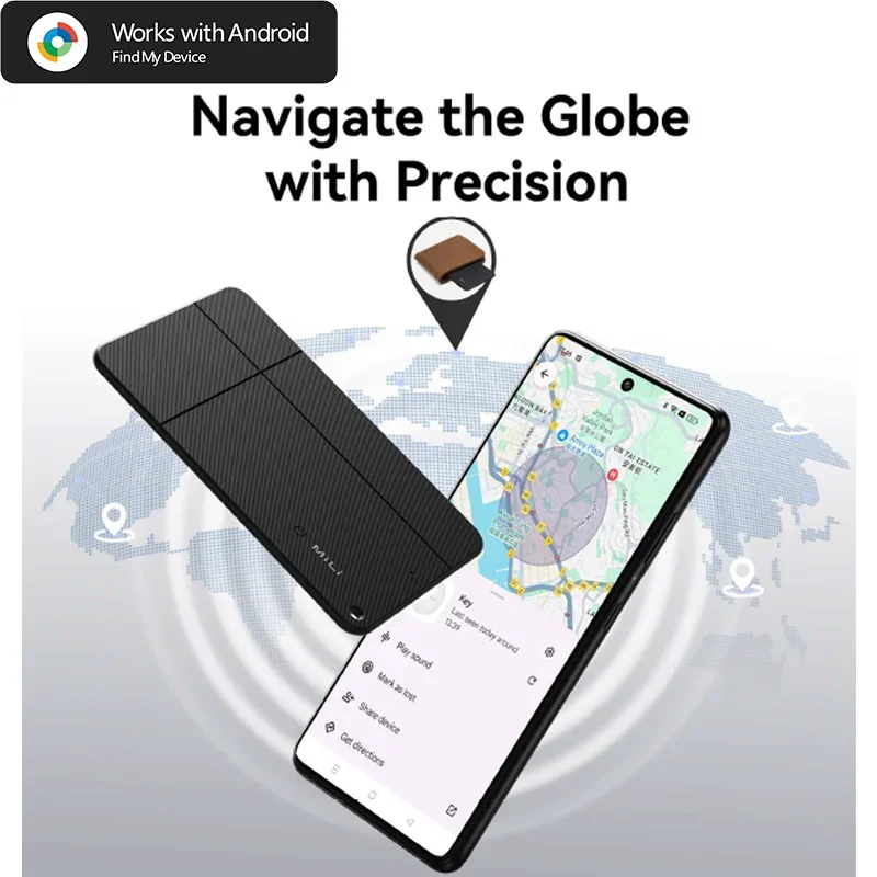 Mili Luggage Tracker Android Gps Location Tracker MiTag Work with Google Find My Smart Tracking Tag for Keys, Suitcase, Backpack - Image 5