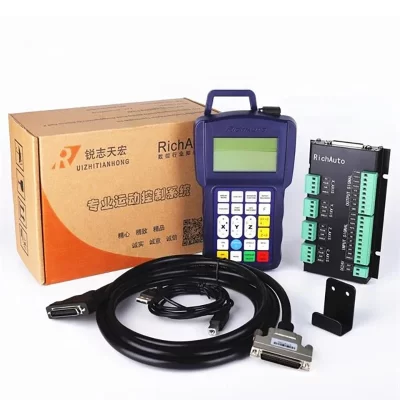 RichAuto DSP B11 B11S B11E Controle de movimento de 3 eixos remoto para gravação e corte CNC versão em inglês