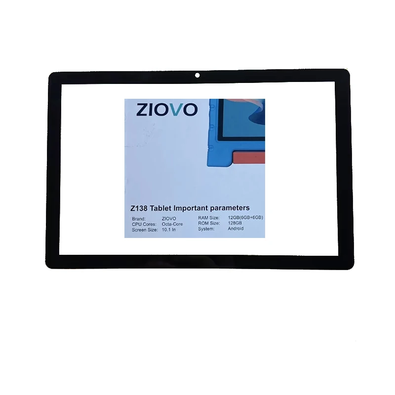 10.1 polegada tela de toque para ziovo z138 crianças tablet painel capacitivo externo digitador da escrita sensor multitouch substituição