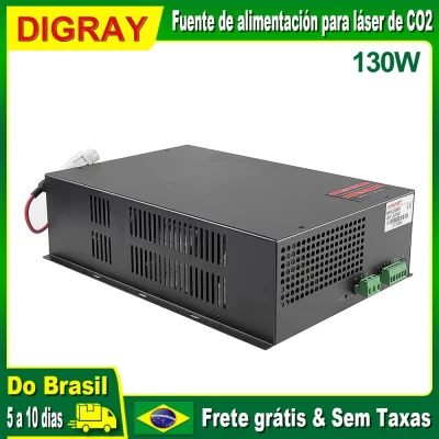 DIGRAY 130W Co2 Laser Power Supply MYJG-150W for 130W 150W Laser Cutting and Engraving Machine