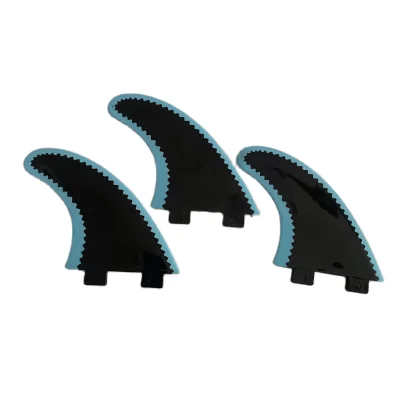 Barbatanas de prancha de surf superiores macias G5, 50/50 folhas, acessório SUP, barbatana de prancha de remo