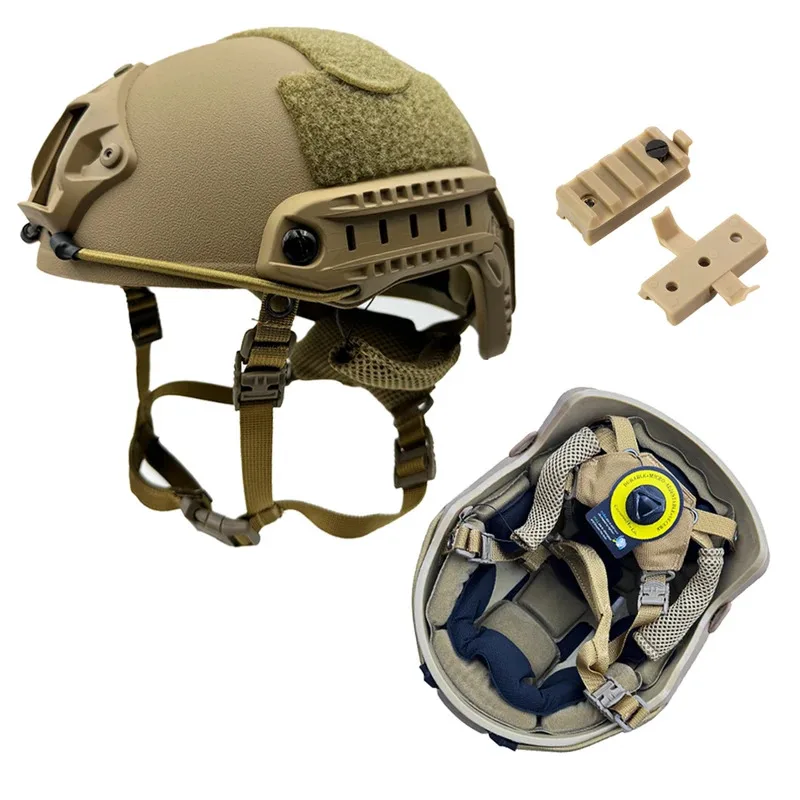 Capacete rápido airsoft mh capacete abs novo engrossado ao ar livre pj pistola de ar tiro cs equipamentos de proteção - Image 3