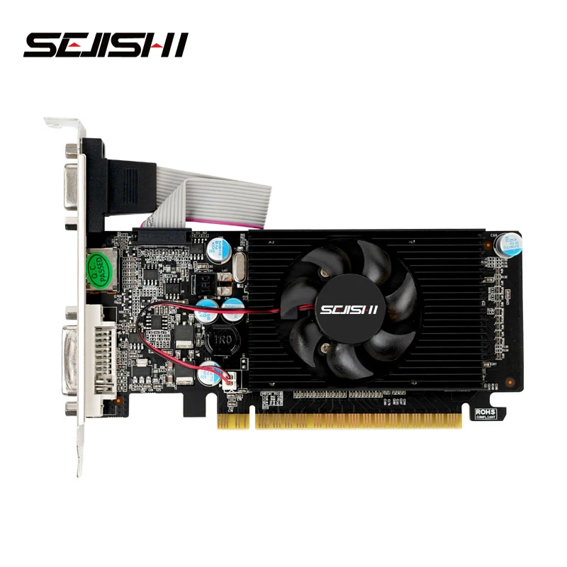 SEJISHI Video Card GeForce GT730 Display Vga Cards 4GB DDR3 128Bit Computer Graphics Card NVIDIA Game PC GT 730 4GD3 HD DVI - Image 3