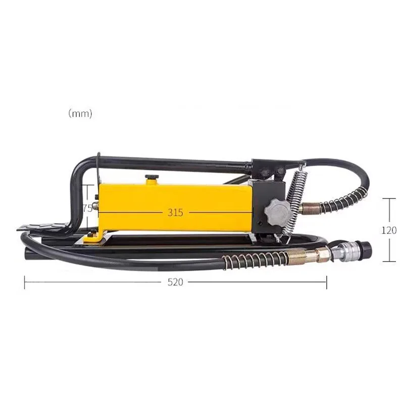 81700 Useful hydraulic pump station CP-700D portable hydraulic clamp crimping manual hydraulic ultra-high-pressure p - Image 5