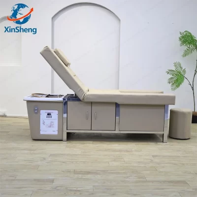 Xinsheng thai mesa de massagem cabeça terapia cama spa shampoo camas salão de beleza móveis sofá barbeiro equipamentos de lavagem de cabelo