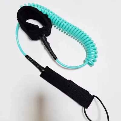 10 pés prancha de surf pé trela bobina tpu sup board joelho corda dobrada surf pé trela