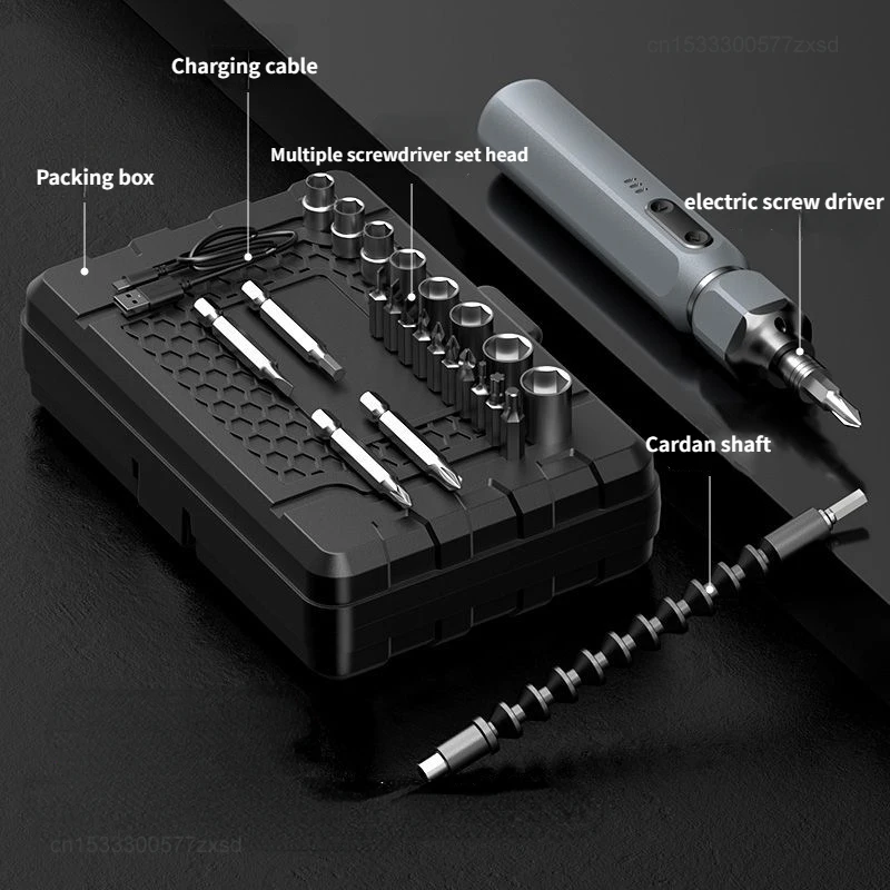 Xiaomi oulaide conjunto de chave de fenda elétrica bateria de lítio recarregável manutenção doméstica repai mini ferramenta recarregável portátil - Image 5