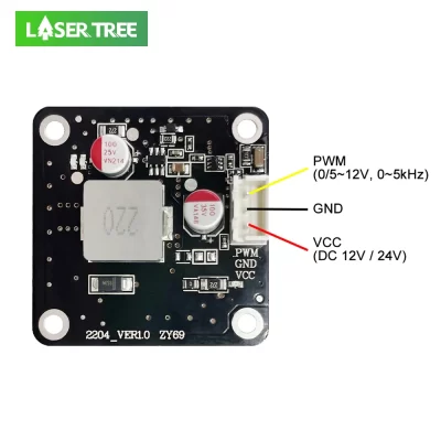 LASER TREE 20W 40W 80W Driver de laser para módulo de gravação a laser Cortador a laser Cabeça de gravador Ferramentas e acessórios para trabalhar madeira