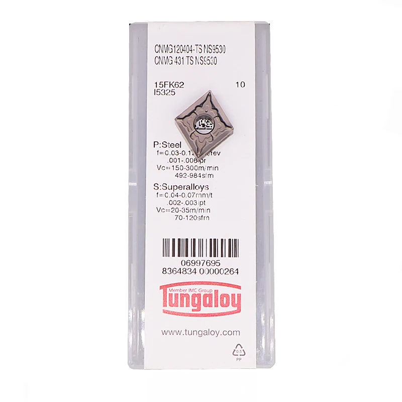Tungaloy-Turning Insert, 100% Original, CNMG 120404 120408 120412 120416 160608 160612 160616 190608 190612 T9125 T9115 - Image 2