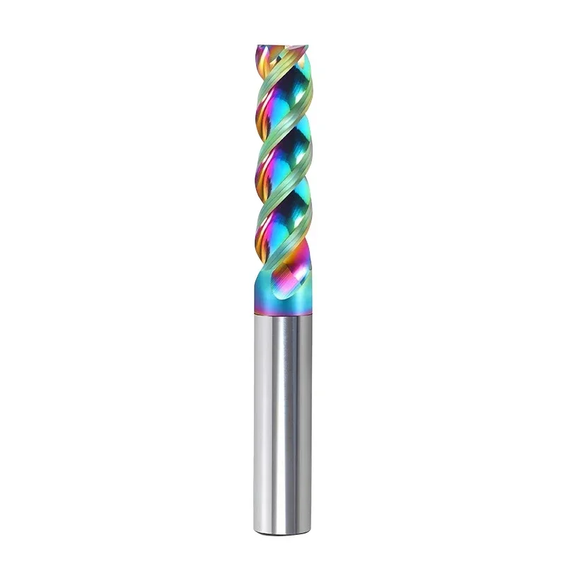 U Slot Carbide Endmill HRC65 3 Flute DLC Coating Tungsten Steen Milling Cutter 4mm 6mm 8mm 10mm 12mm CNC Tools for Aluminum - Image 6