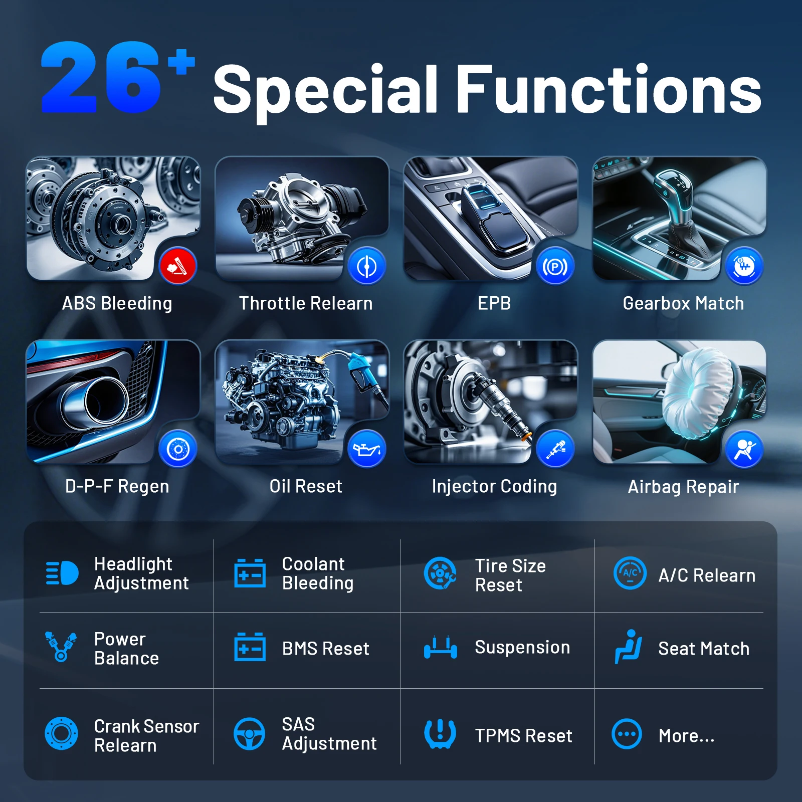 XTOOL Anyscan A30 OBD2 Bluetooth Ferramentas de diagnóstico Scanner automotivo bidirecional com atualização gratuita vitalícia Leitor de código sem fio CAN FD integrado Igual ao XTOOL Anyscan A30D Frete grátis - Image 6