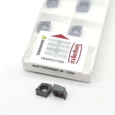 4NKT060308 R M Tungsten Carbide Insert 4NKT Mechanical Metal Lathe Fast Feed Milling Cutter Insertion CNC For TE90 Holder