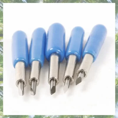 Premium-3 Set Replacement Deep Cut Blade+Housing Deep-Point Deepcut Blade For Cricut Maker Explore,Air And Air 2 Cutting Plotter
