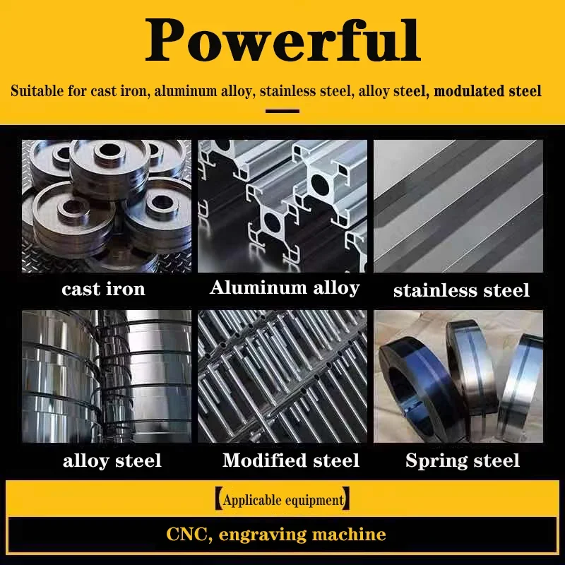 SLUGB Micro Flat End Mill 2F Carbide CNC Milling Cutter HRC55 0.2-3.0mm Long Neck Engraving Router Bit - Image 5