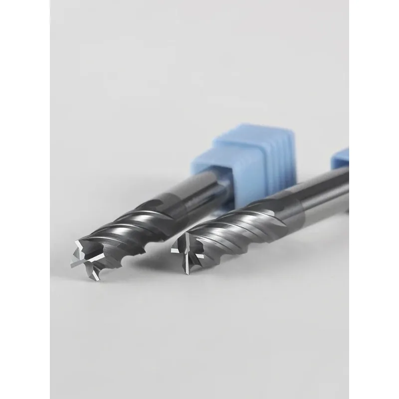 CNC Carbide End Mill HRC68 Unequal Helix Tungsten U-groove Cutter 4 Flute Metal Steel Machining Tool Router Bit Milling Cutter - Image 3