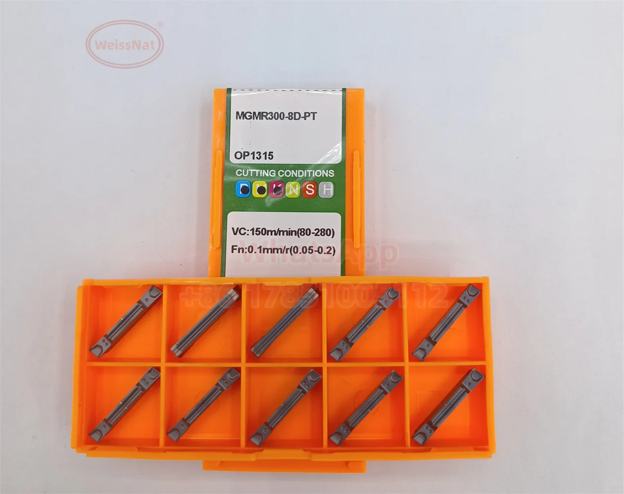 MGMR200-6D-PT MGMR300-8D-PT OP1215 OP1315 Inserção de carboneto MGMN Inserções de ranhura - Image 2