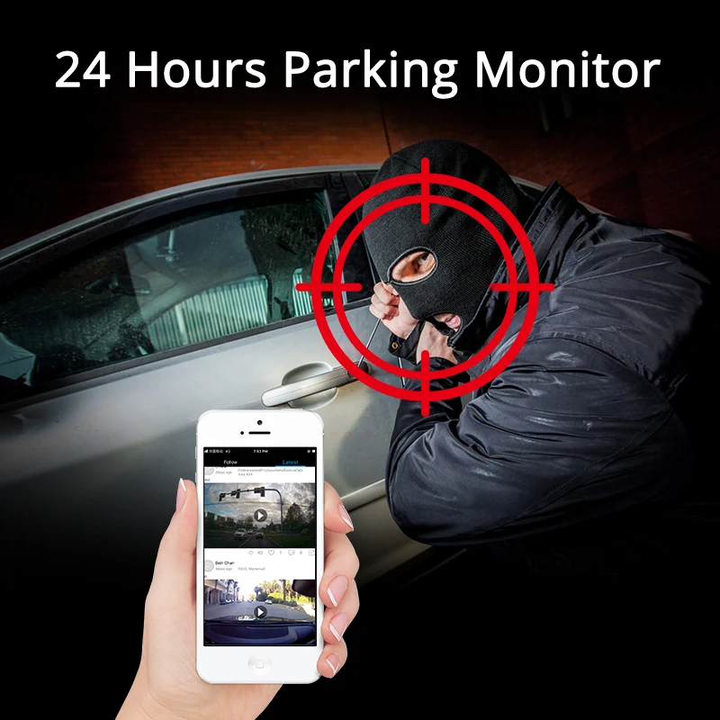 10.26 Inch Car DVR 8G+32G Carplay Auto 4G GPS Navigation Dashboard FHD Dual Lens Android 14 Rearview Mirror Recorder Dashcam - Image 3