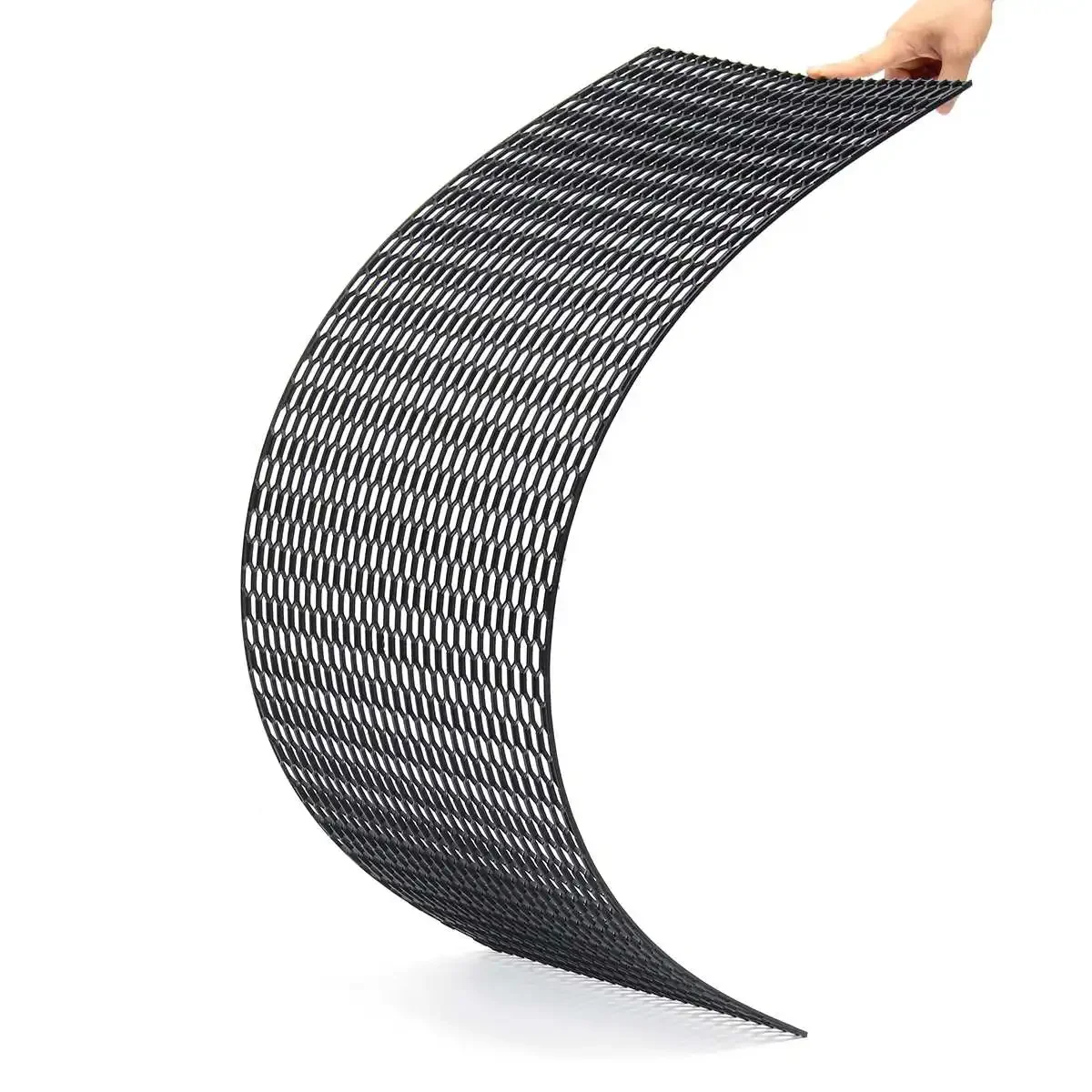 120x40cm 100x33cm universal capô ventilação grelhas de corrida grill favo de mel hexágono malha grade abs plástico spoiler pára-choques aberturas - Image 5