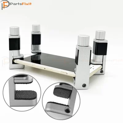 Liga ajustável reparação de tela do telefone braçadeira clipe dispositivo elétrico reparação lcd ferramenta com borracha para iphone ipad tablet pc reparação