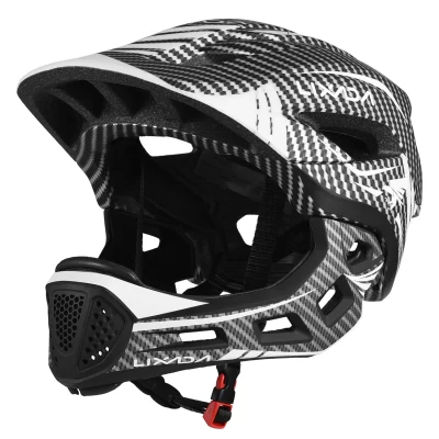 Crianças destacável rosto cheio capacete crianças esportes segurança capacete da bicicleta equipamentos de proteção para ciclo skate rolo scooter