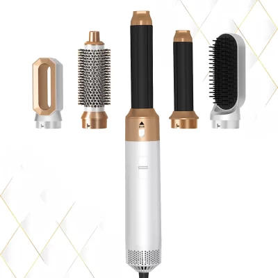 5 em 1 secador de cabelo conjunto pente quente profissional curling ferro alisador cabelo ferramenta estilo para airwrap secador cabelo doméstico