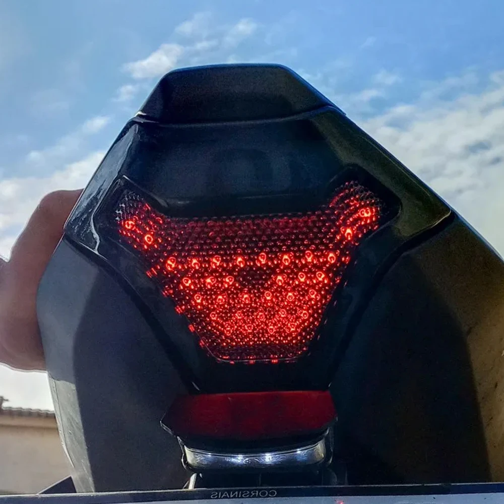for Yamaha MT03 Tail Light Motor Rear Brake Turn Signals Integrated LED Stop Lamp For MT-03 mt 03 2013-2019 2020 MT25 Taillight - Image 3