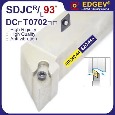 SDJCR1010H07 SDJCR1212H07 SDJCR1616H07 SDJCL1010H07 SDJCL1212H07 SDJCL1616H07 SDJCR SDJCL ferramenta de torneamento DCMT 07 suporte de ferramenta de torno