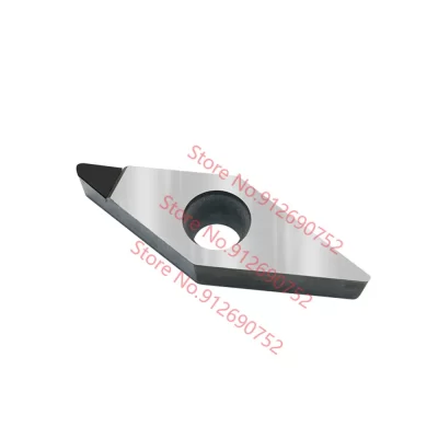 Inserção de diamante para alumínio, vcgt160401, vcgt160402, vcgt160404, vcgt160408