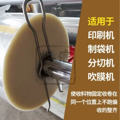 Bag making machine, anti-skid fork, retracting and unwinding, clamping material, film blowing machine, correction gear rod, fixi