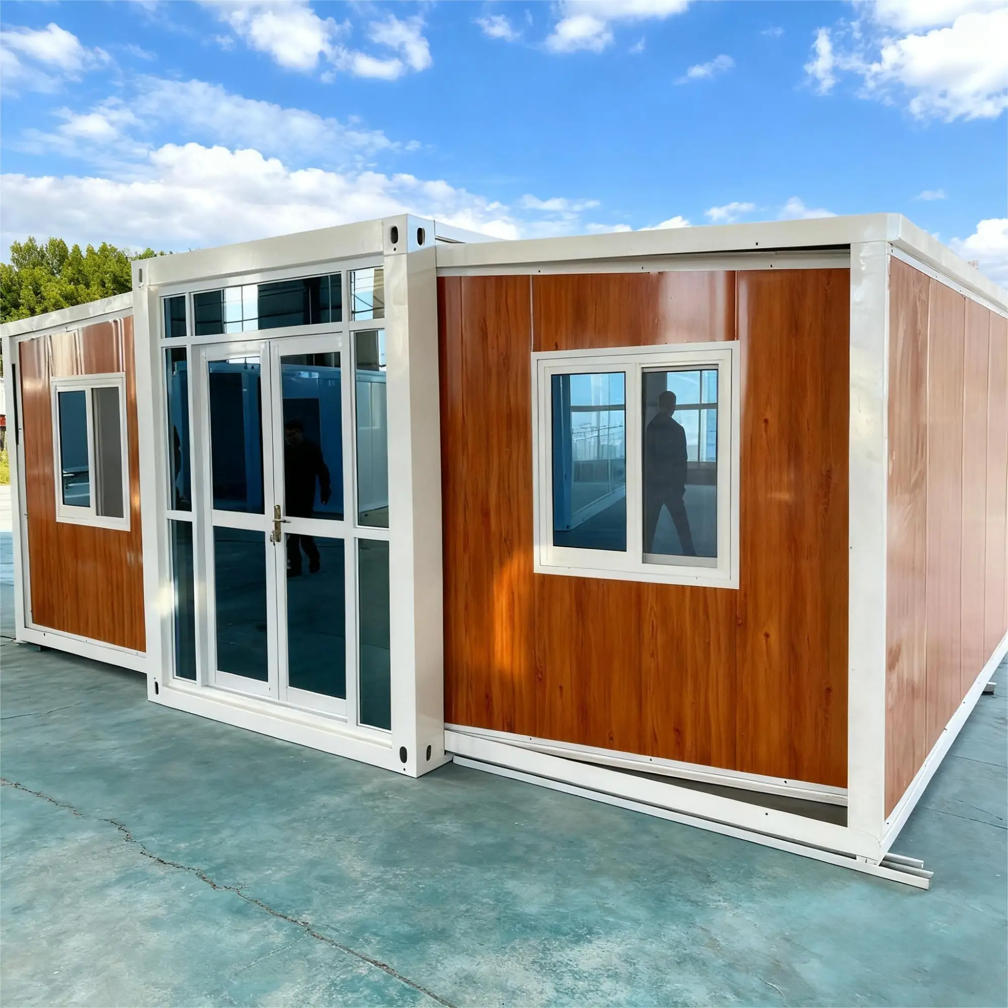 Modern Prefab Container Home Portable Modular Villa Glamping Resort Vacation Cabin Cabin Sleep Container House for Hotel - Image 3