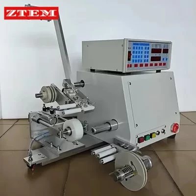 ZTEM CNC Winding Machine Transformer Automatic Wire Winding Tools Single-axis Side Brushless Wire Processing Cables Winder