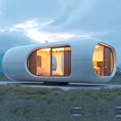 Modern Luxury Modular Steel Prefab House Factory Direct E8 Container Home Big Space Villa Model