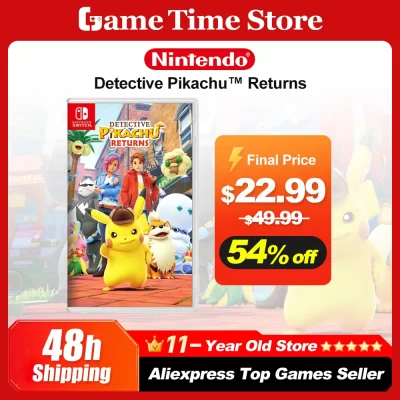 Detective Pikachu Returns Nintendo Switch Game Deals 100% Official Original Physical Game Card for Nintendo Switch Game Console